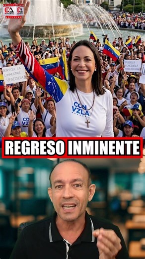 DATE CONFIRMED! María Corina returns to Venezuela, the plan with the U.S. that terrifies Delcy