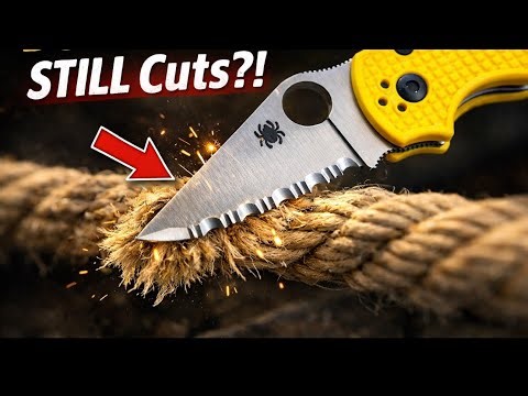 Why serrated never loses its edge - Even when Dull