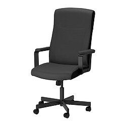MILLBERGET - swivel chair, Murum black | IKEA Hong Kong and Macau
