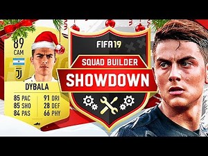 SQUAD BUILDER SHOWDOWN ADVENT CALENDAR!! DAY 12 *XMAS DYBALA* - FIFA 19 ULTIMATE TEAM