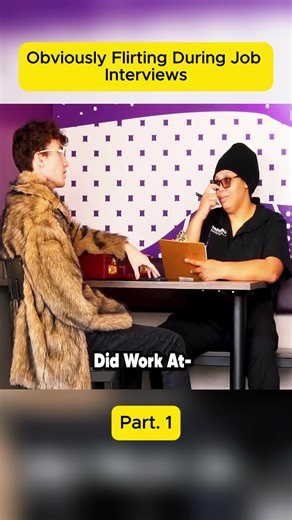 Obviously Flirting During Job Interviews 1 #fyp #foryou #prank #troll #foryoupage