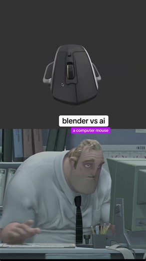 blender vs ai computer mouse edition