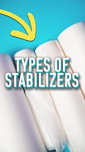 Explore the three main types of stabilizers that elevate your stitching game 🔒👕 #EmbroideryStabilizers #MachineEmbroidery101 #embroidery | Embroidery Legacy