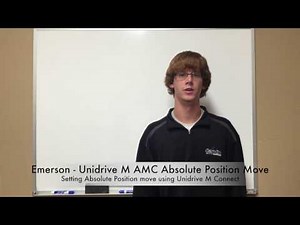 Control Techniques - Unidrive M AMC Absolute Position Setup