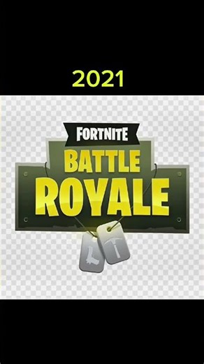 FORTNITE evolution of logo 2026-2017