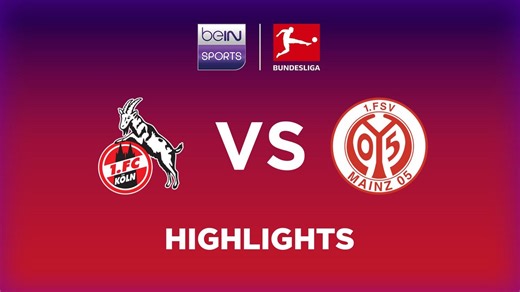 Highlights_1. FC Köln vs. 1. FSV Mainz 05_Matchday 18_ACT