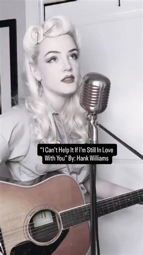 Naomi Carman on Instagram: "My really serious country music face! Hank Williams was always one of my favorite artists growing up … I don’t care if you think it’s cliche he’s good cause he’s good 🤷‍♀️Anyone writing songs since staying and away from that cold weather? Prayers for my friends in Nashville glad yall are getting some power finally and staying warm🤍🤍🤠 #hankwilliams #naomicarman #fyp #countrymusic #classiccountry #retro #victorycurls #realmusic #americana"