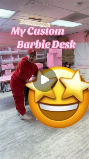 Bernardo Macias Jr | Barbie Desk Reveal! How did it come out? 🤩 ____ GIVEAWAY WINNER WINS 🏆 * 6 Foot Epoxy Barbie Table Top *Must follow @akelian_resin *Tag... | Instagram