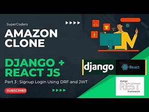 Building Your Amazon Ecommerce Clone Part 3 - Setting Up Dango Rest Framework and JWT Token | API