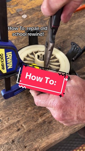 Follow for more tips!! #briggs #rewind #repairrewind #readyforspring #springrepair