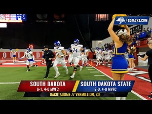 Football Highlights at South Dakota (10.28.2023)