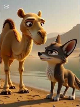 The Camel and Jackal story | 3D cartoon Moral story for kids