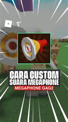 Get your custom megaphone ready #megaphonegag2 #growagarden2 #takapedia