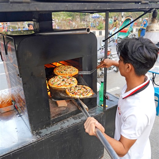 Amazing Live Pizza Making Skills! | Food BD