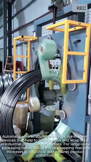 Automatic Wire Packing Machine Fast #video #viral #creative #technology #machine