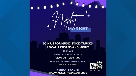 City of Killeen's Farmers Market returns on Friday with a twist