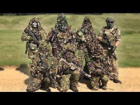 Ghillie Suit Sniper Squad (Stealth Airsoft BB Gun)