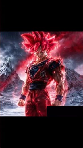 🔥 Goku Super Saiyan ➜ Red God Transformation ⚡ Ultra Cinematic Anime Awakening 4K 🌩️