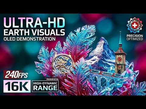 💎 ULTRA-HD OLED DEMO – Crystal Clear 4K HDR | Ultra-HD Earth Visuals (240FPS)