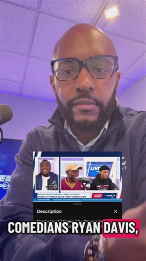 Comedian Ryan Davis talks about the time he ‘bombed’ on stage