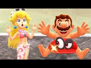 Super Mario Odyssey - All Peach Locations with Outfits