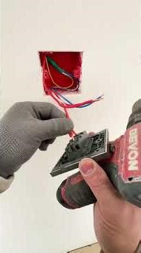Hướng dẫn công tắc điện âm tường chuẩn kỹ thuật trong 1 phút !