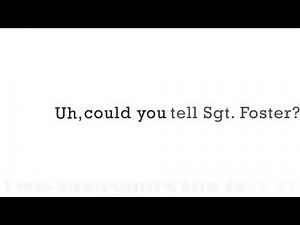 Monty Python Kinetic Type - I Wish to Report a Burglary