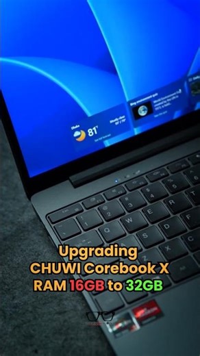 CHUWI CoreBook X Upgrade Guide| OCPC 3200Mhz DDR4 | 16GB vs 32GB #OCPC #ram #upgrade