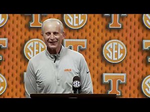 Tennessee Vols Basketball: HC Rick Barnes Press Conference at SEC Media Days 2025