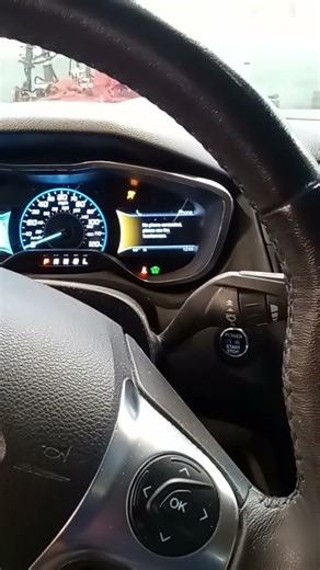 2012 Ford Focus EV start up looks like we are up and running.