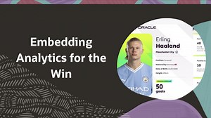 Embedding Analytics for the Win