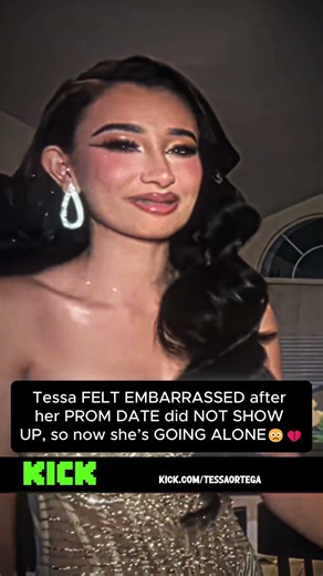 Tessa FELT EMBARRASSED after her PROM DATE did NOT SHOW UP, so now she’s GOING ALONE🙁💔#tessaortega