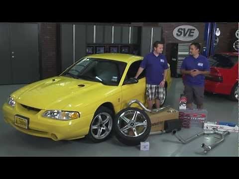 Karson's 98 Chrome Yellow Cobra Mustang Build: BBK, J&M, Flowmaster & SVE