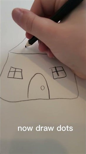 Let's Draw a Cute Mushroom House