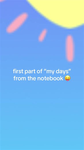 First Part of 'My Days' Karaoke Performance