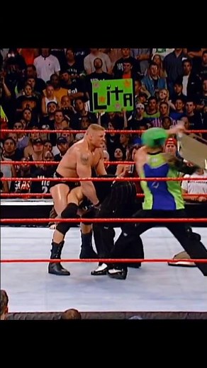 Brock Lesnar vs Hardy boys Fight 🤯