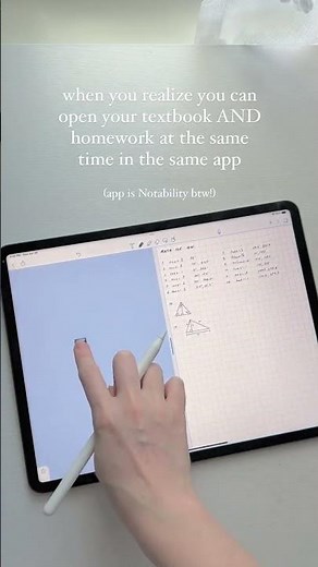 How To Split Screen Notes in Notability 👏✨
