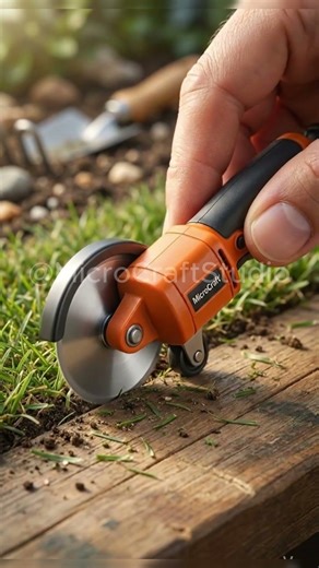 The World’s Smallest Power Tool? Mini Lawn Edger Tool