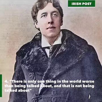 211K views · 1.1K reactions | Some of Oscar Wilde's most clever remarks  | The Irish Post | Facebook