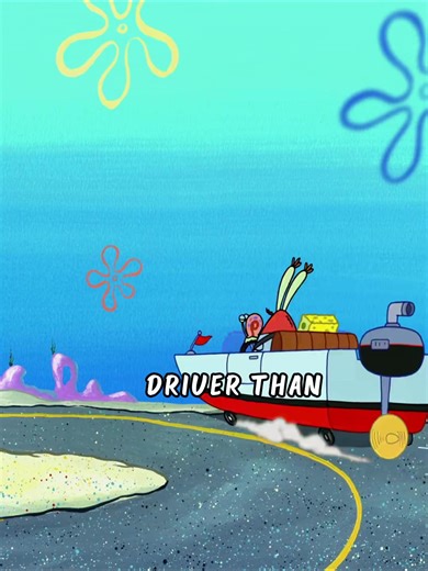 When Krabs Loses His License #fyp #tiktok #spongebob #cartoon #funny