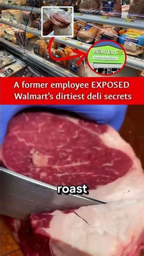 Hope this helps y’all 🥩🤯 #walmart #deli #exposed
