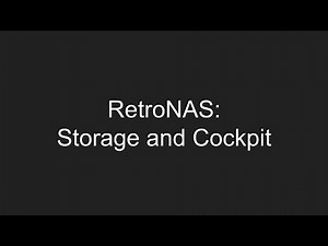 RetroNAS - Cockpit and Storage