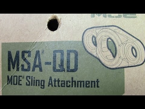 Magpul MSA-QD Sling Attachment "Installation" by TheGearTester