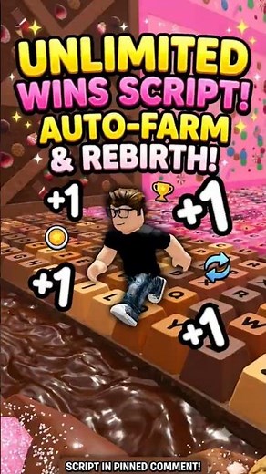 ​How to win instantly in +1 Keyboard Escape Candy & Chocolate 🤑 (Script 2026) #shorts #viral #roblox