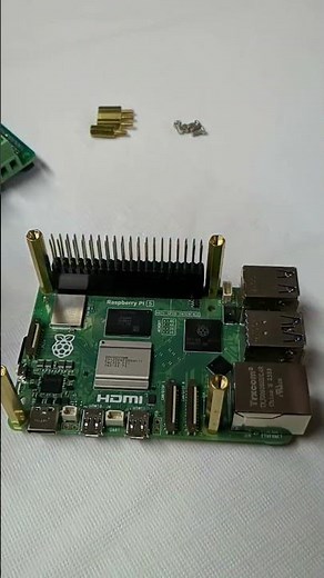 Raspberry Pi Header Height Extender #raspberrypi #pi5