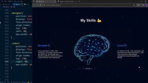 如何使用 HTML、CSS 和 JavaScript 创建动画作品集网站 | 分步教程.jpg 如何使用 HTML、CSS 和 JavaScript 创建动画作