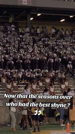 I really enjoy jsus trombone part so they get my pick . . . #sonicboom #thehumanjukebox #southernuniversity #fyp #marchingband