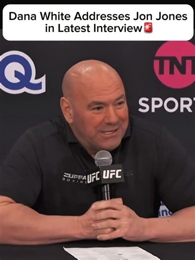 Dana White Responds to Jon Jones Comments #mma #ufc #jonjones