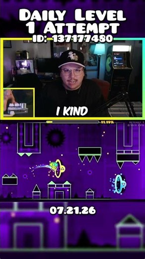 Better or Worse Than Yesterday? #geometrychallenge #geometrydash #dailylevel