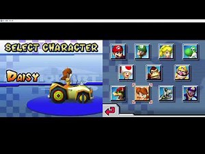 Mario Kart DS Walkthrough - 150cc Mirror Mode Mushroom Cup & Flower Cup #13